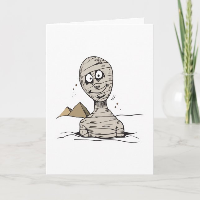 funny mummy popping out card (Front)