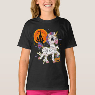 Funny Mummy Unicorn Halloween Costume T-Shirt