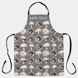 Funny Mushroom Apron