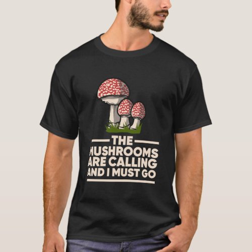 Funny Mushroom Gift For Women Men Mellow Morel Hun T_Shirt