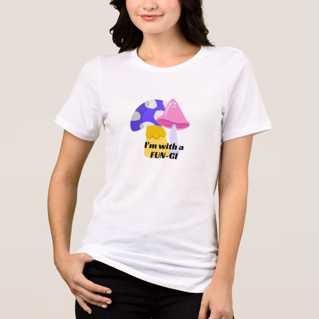 Funny Mushroom Shirt | Gift Idea For Fungi Lovers (Front)