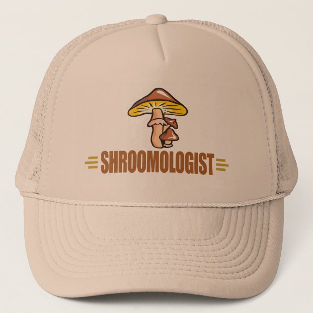 Funny Mushroom Trucker Hat | Zazzle.com