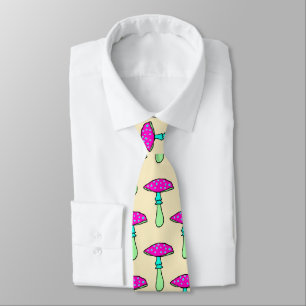 Funny mushrooms Neck Tie