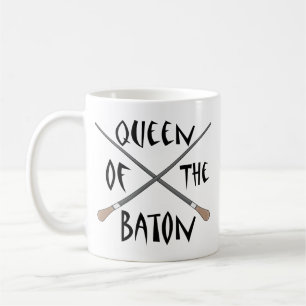 Funny Music Director Queen of the Baton Coffee Mug