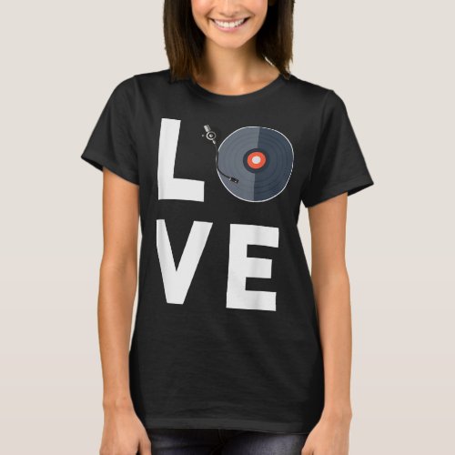 Funny Music Gifts For Vinyl Record Lovers  Collec T_Shirt