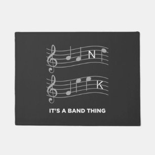 Funny Music - It's A Band Thing Doormat