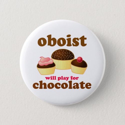 Funny Music Oboe Button