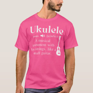 Funny Music Ukulele Noun Definition For Orchestra T-Shirt