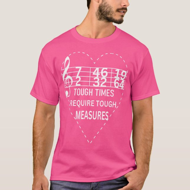 Funny Music With Musical Note For Musician And Orc T-Shirt (Front)