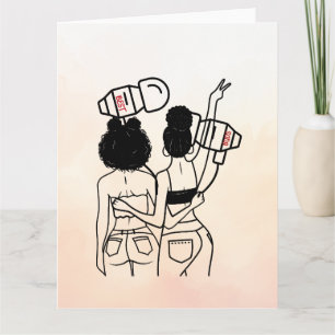 Funny Musical Bestie Pun / Best Friend Card