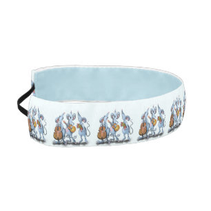 Funny Musical Mouse Atletic Headband