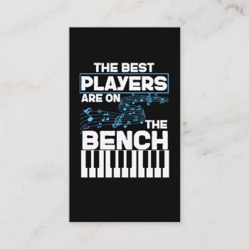 Funny Musician Keyboard Piano Player Business Card by Designer_Store_Ger at Zazzle