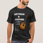 Funny Musicians Retirement Slogan Graphic T-Shirt Funny Musicians Retirement Slogan Graphic T-Shirt
