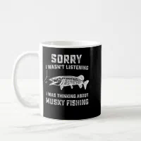 Personalized Muskie Man Original Coffee Mug — Fish Face Goods