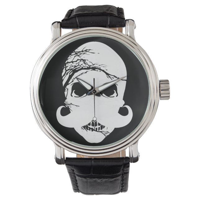 Funny Mustache 3 Watch (Front)