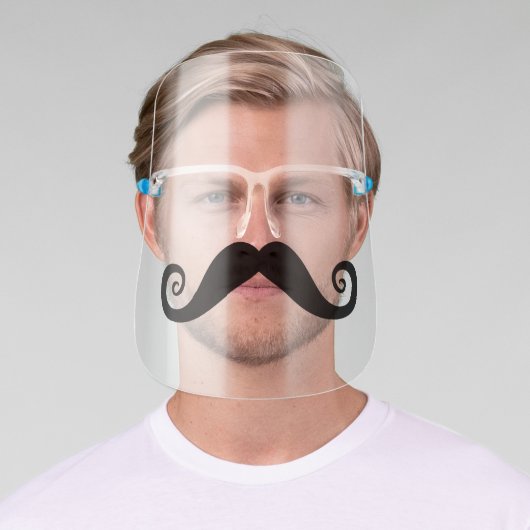 Funny Mustache Face Shield (Insitu)