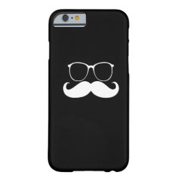 Funny  Mustache Glasses 2 Barely There iPhone 6 Case