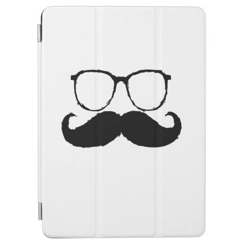 Funny  Mustache Glasses 3 iPad Air Cover