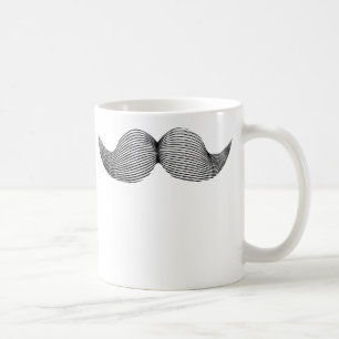 Funny Mustache Mug