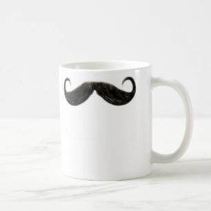 funny mustache mug