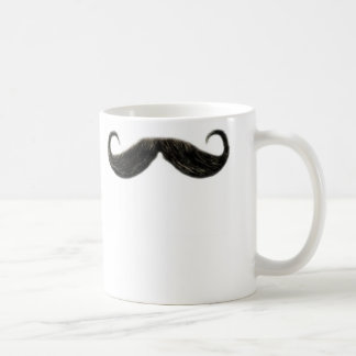funny mustache mug
