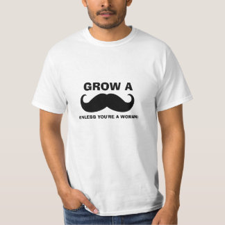 Funny Mustache Quote T-Shirt