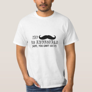 Funny Mustache Quote T-Shirt