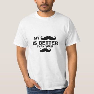 Funny Mustache Quote T-Shirt
