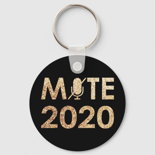 Funny Mute 2020 Keychain