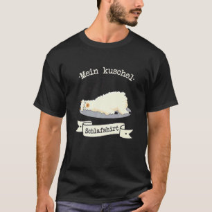 Funny My Cuddly Sleep Alpaca Llama T-Shirt