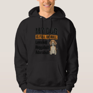 Funny My Dog Is Full of Bull Beagle Vintage Shirt 
