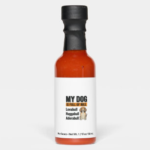 Funny My Dog Is Full of Bull Beagle Vintage Shirt Hot Sauces
