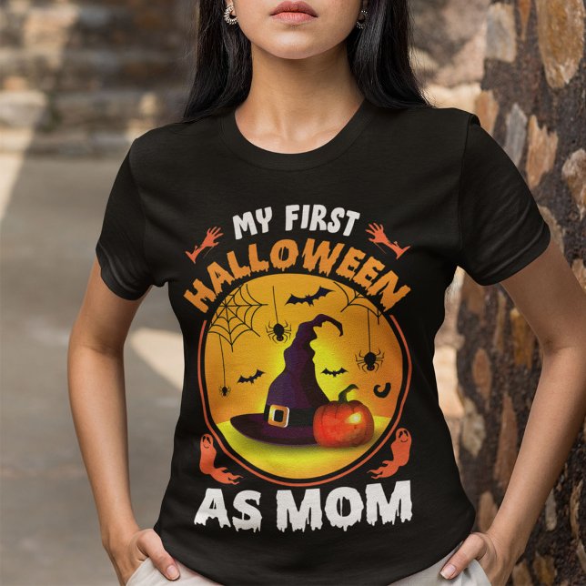 Funny My First Halloween As Mom  T-Shirt (Creator Uploaded)