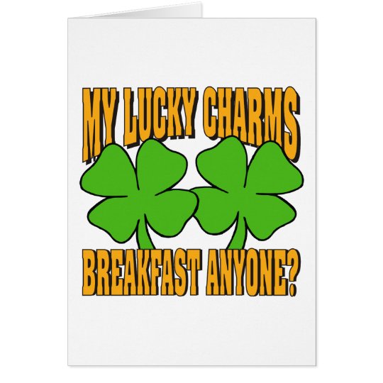 Funny My Lucky Charms Gift Card