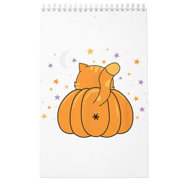 Funny My Redbone Coonhound Rides Shotgun Halloween Calendar (Cover)