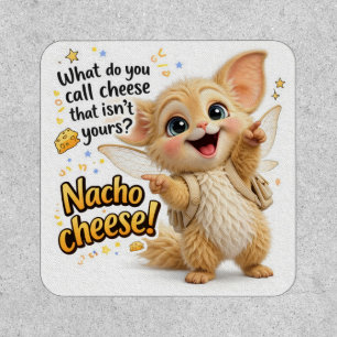 Funny Nacho Cheese Dad Joke Patch
