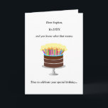 Funny Name-Age-Year 60th Birthday Greeting Card<br><div class="desc">Looking for something different? See 3 more Zigglets 60th birthday cards below plus there are many more at Zigglets Shop here at Zazzle. There's a link below.</div>