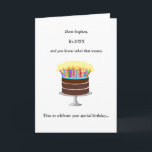 Funny Name-Age-Year 60th Birthday Greeting Card<br><div class="desc">Looking for something different? See 3 more Zigglets 60th birthday cards below plus there are many more at Zigglets Shop here at Zazzle. There's a link below.</div>