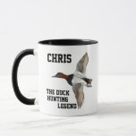 Funny Name Duck Hunting Legend Canvasback Sports Mug
