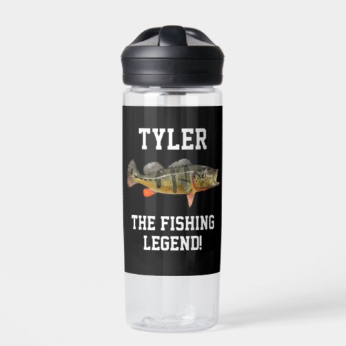 Funny Name Peacock Bass Legend Sports Water Bottle