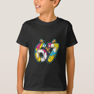 Funny Nana 67 Ice Cream Drip Meme Six Seven Gen Al T-Shirt