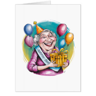 Funny Nana Birthday Gag Gift Card