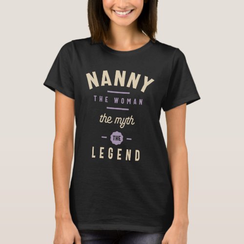 Funny Nanny T_Shirt