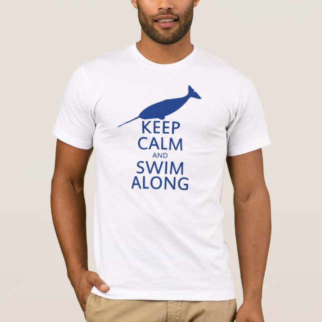 Funny Narwhal Humor T-Shirt (Front)