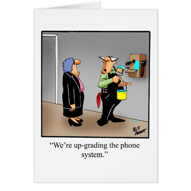 Funny National Boss’s Day Card "Spectickles" (Front)