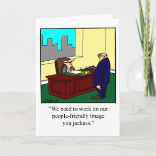 Funny  National Boss’s Day Greeting Card