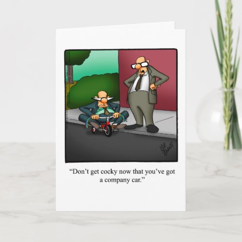 Funny National Bosss  Day Greeting Card