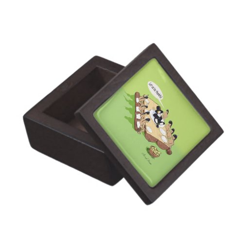 Funny Native American Thanksgiving Keepsake Box