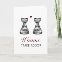 Funny Naughty Chess Queen's Gambit Valentine's Day