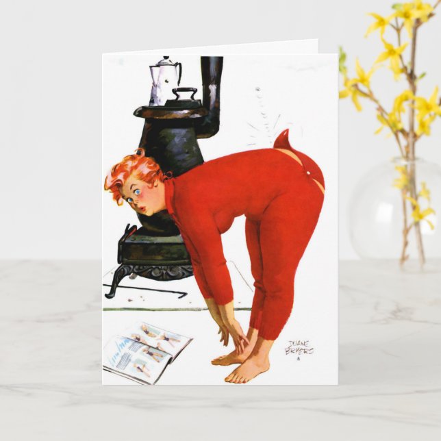 Rude Christmas Card For Wife Or Girlfriend - Gift Sack As Full As Ball - View #10